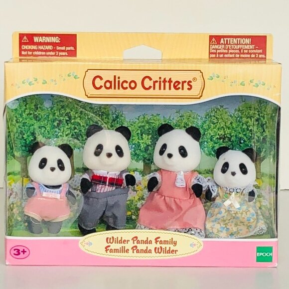 Calico Critters Wilder Panda Family New in Box - Picture 6 of 11